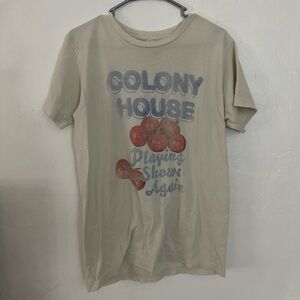Colony House 2021 concert shirt